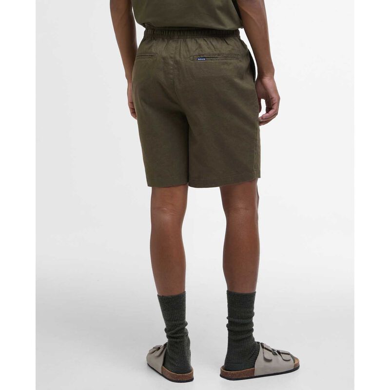 Barbour Cotton Linen Relaxed Short image number 1